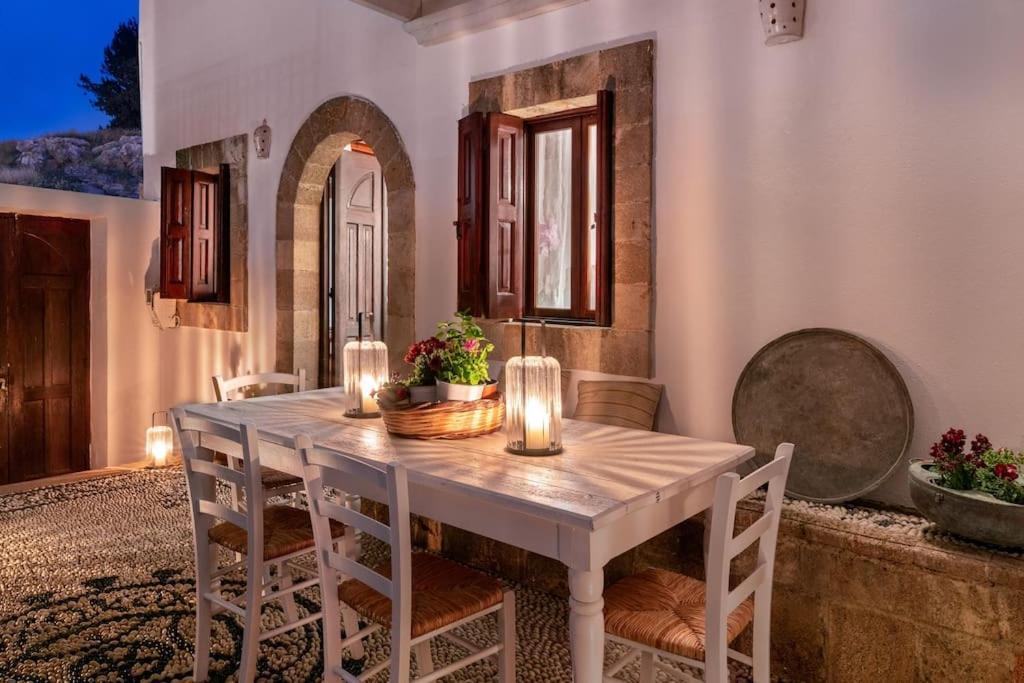 Villa Acropolis Lindos House Esterno foto